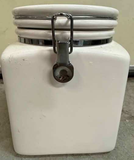 Photo of free White Kitchen Canister (Novato (Hamilton)) #4