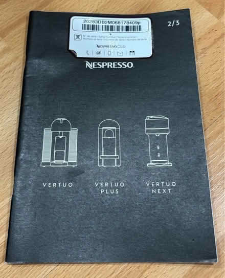 Photo of free Nespresso Vertuo Plus (ME10) #3