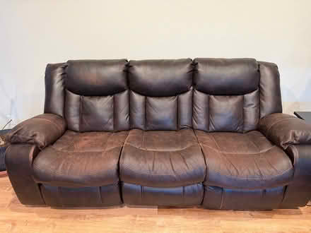 Photo of free Reclining sofa and loveseat (South tracy) #4