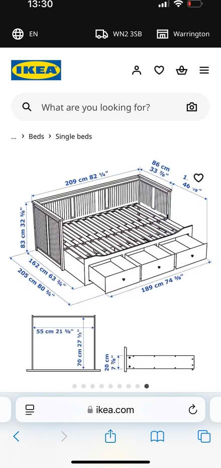 Photo of free IKEA day bed (Charnock Richard PR7) #1