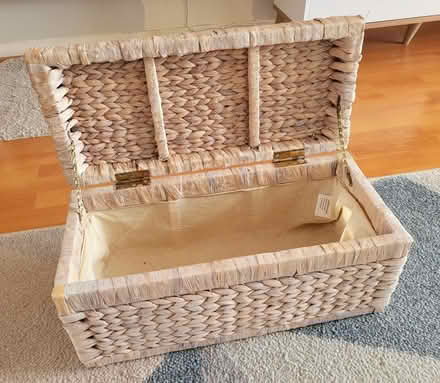 Photo of free Small Rattan Storage Chest (Grays) #1