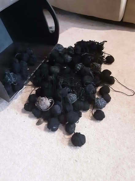 Photo of free Fine black wool (lots!) (Pinhoe EX1) #1
