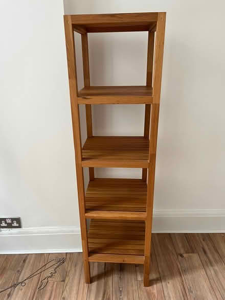 Photo of free Tall wood shelve (NW8 St. John’s Wood) #1