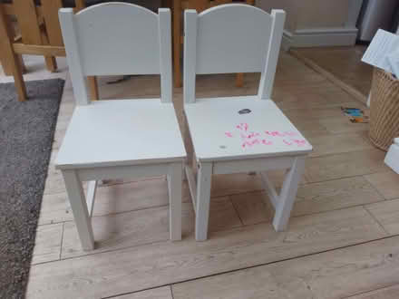 Photo of free IKEA kids table with 2 chairs (Letchworth SG6) #2