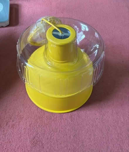 Photo of free Large yellow pendant lamp (Maidenhead SL6) #1