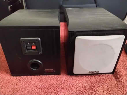 Photo of free Hitachi 8ohm 30watt Bookshelf speakers (Redbourn AL3) #1