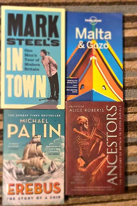 Photo of free Four nonfiction paperbacks (Pontfaen LL14) #1