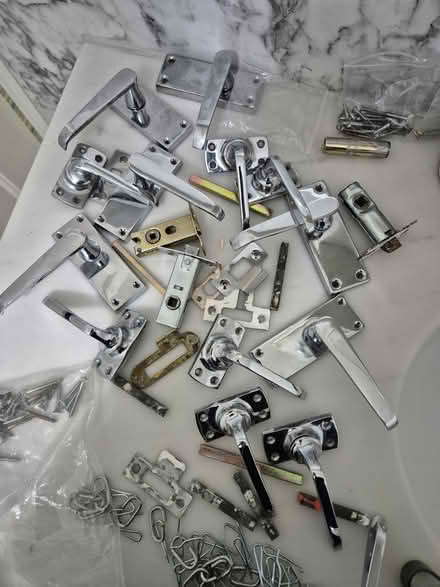 Photo of free Door handles and tubular latch (Hall Green, B28) #1