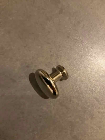 Photo of free Drawer knobs x 9, metal, shiney (Maidstone town centre) #3