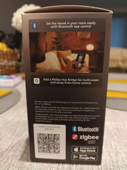 Photo of free New Phillips Hue Smart bulb (CR2) #3