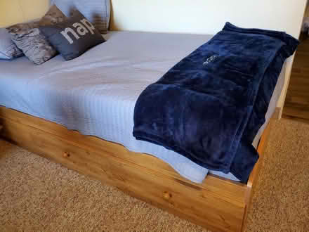 Photo of free Twin storage bed (downtown Pleasant Hill) #1