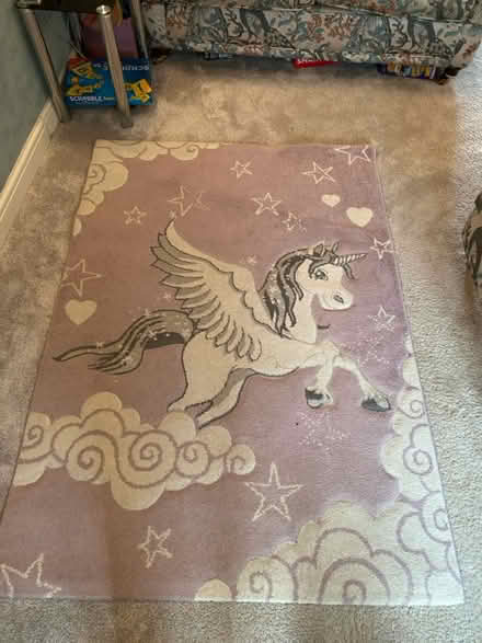 Photo of free Kids bedroom rug Unicorn (Smallfield Surrey) #1
