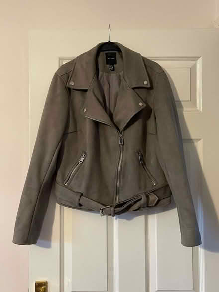 Photo of free Ladies lightweight biker style jacket size 14 (Heysham LA3) #1