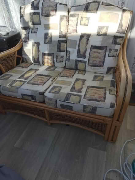 Photo of free 2 seater conservatory settee (Wem SY4) #1
