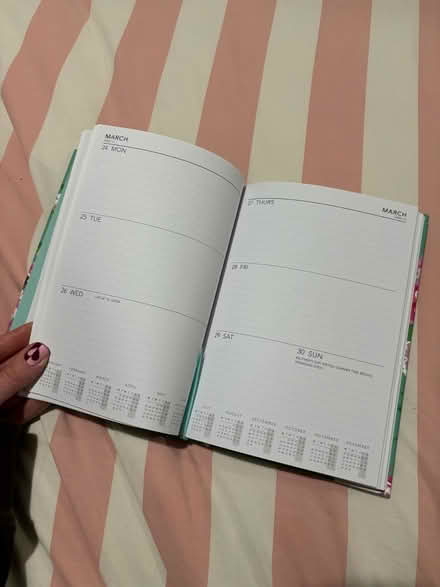 Photo of free Brand new 2025 week to view diary (Carshalton SM5) #2