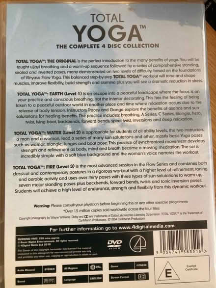 Photo of free Yoga DVDs (The Inch EH16) #3