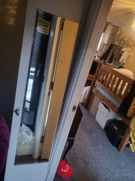 Photo of free Ikea red mirrored wardrobe (B15) #1