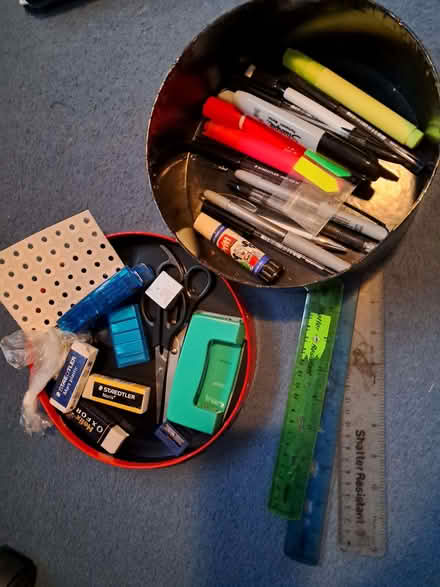 Photo of free Box of mixed stationery items (Lower Earley RG6) #1