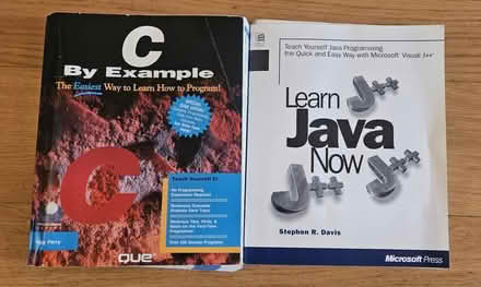 Photo of free C and Java coding manuals (Southwater) #1