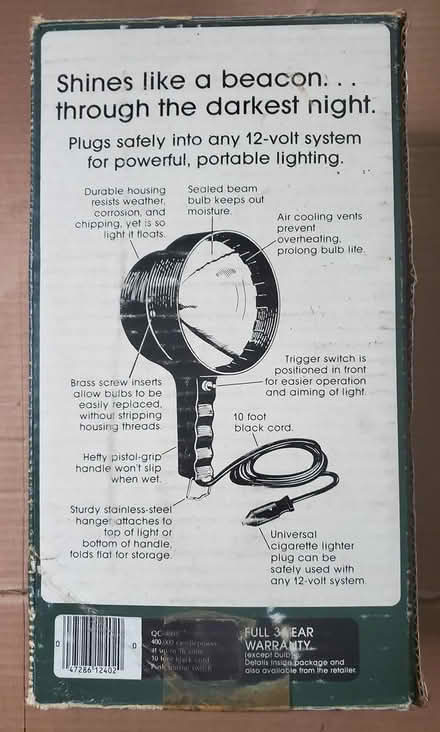 Photo of free 12V spot light (Shatsbury, VT) #4