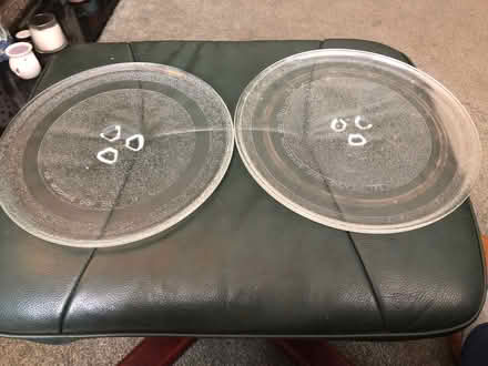 Photo of free Microwave turntable plates (L15 Wavertree) #1