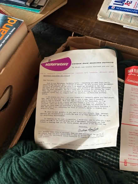 Photo of free Merryweave rug making kit (horwich bolton BL6) #3