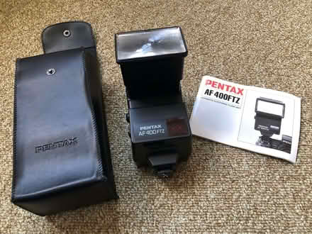 Photo of free Pentax AF400FTZ Flash Gun (Coleshill HP7) #1