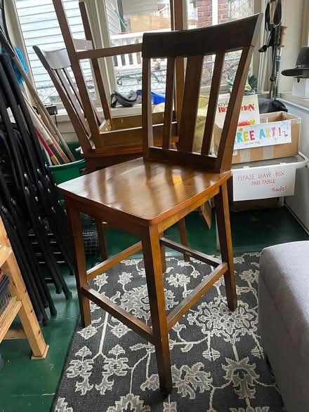 Photo of free 3 Tall Chairs (Wallingford) #1
