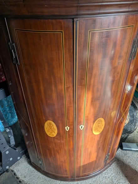 Photo of free Antique corner cabinet (Frome Stonebridge area BA11 2) #1