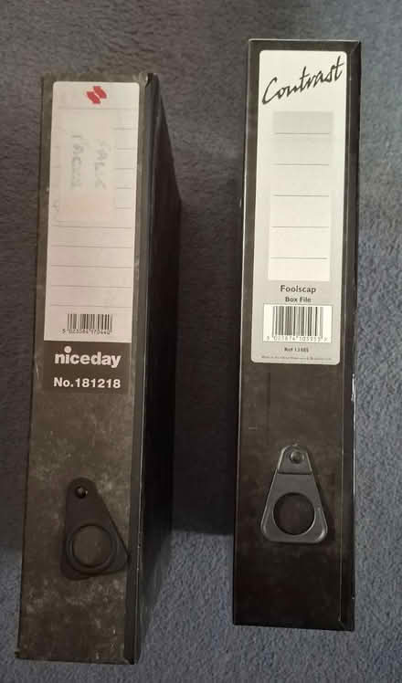 Photo of free 2 box files (Malvern WR14) #1