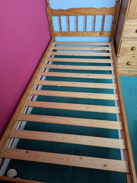 Photo of free Single Bed- Pine (SS9) #2
