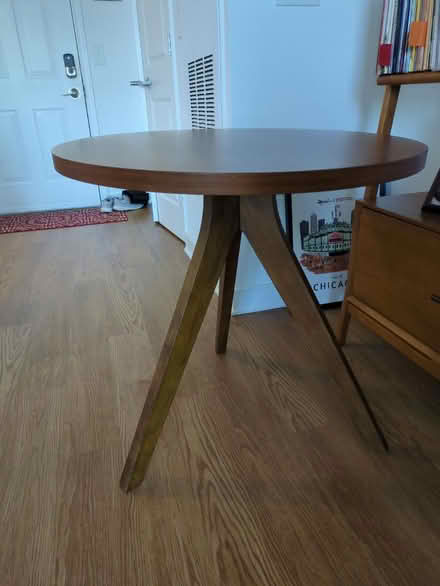 Photo of free West Elm bistro table (Metro Center) #1