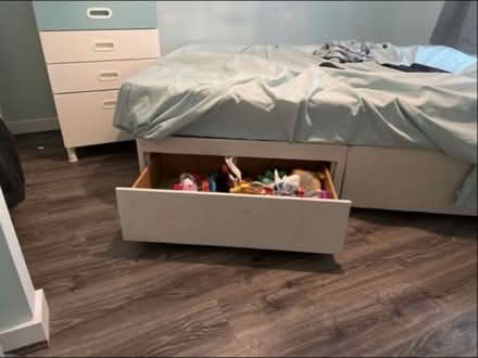 Photo of free Double divan velvet base (Rathfarnham) #1
