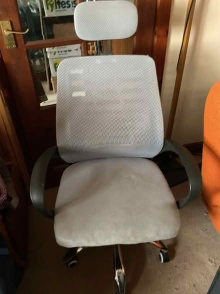 Photo of free Grey officer chair (North Norwich) #1