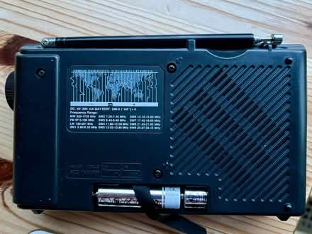 Photo of free Sangean FM/MW/LW/SW 12 bands receiver SG-700L radio (Knotty Green HP9) #3