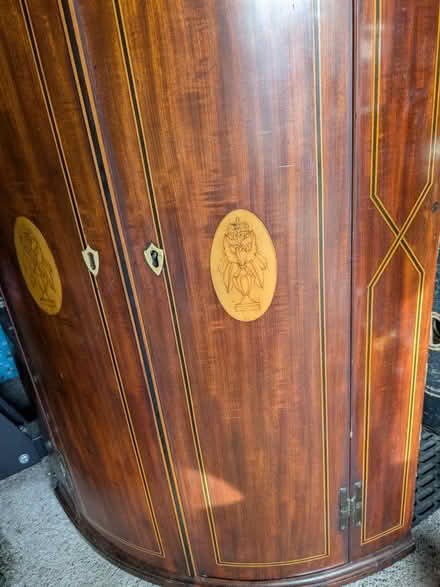 Photo of free Antique corner cabinet (Frome Stonebridge area BA11 2) #4
