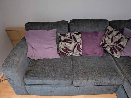 Photo of free 3 seater grey chaise corner sofa (Norwich NR3) #3