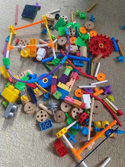 Photo of free Misc. blocks and connecting pieces (Montclair/ Piedmont Pines) #1