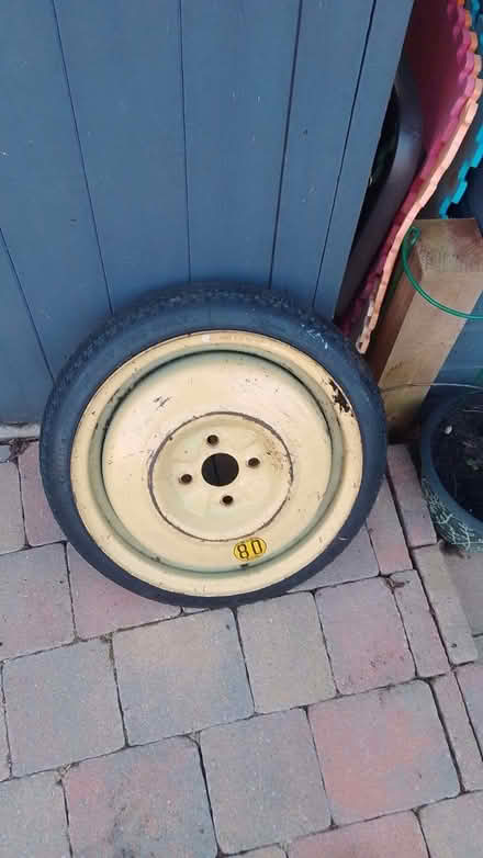 Photo of free 4 Stud Spacesaver Wheel (Brickhill MK41) #1