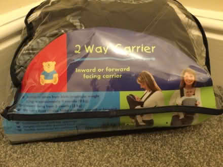 Photo of free 2 way baby carrier (Bromborough CH62) #1