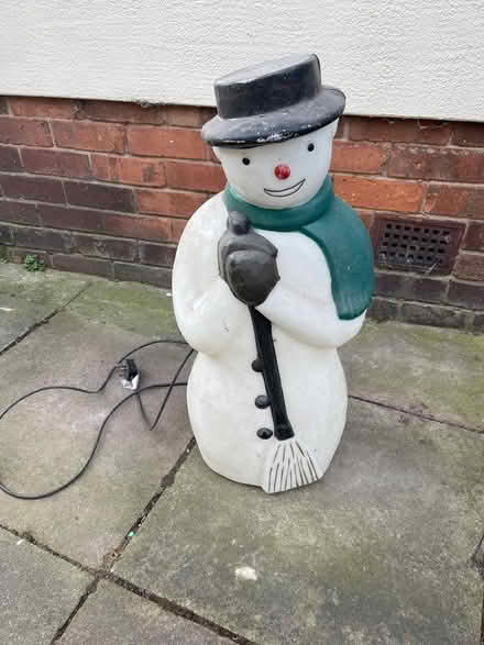 Photo of free Light up plastic snowman (Southport PR8) #1