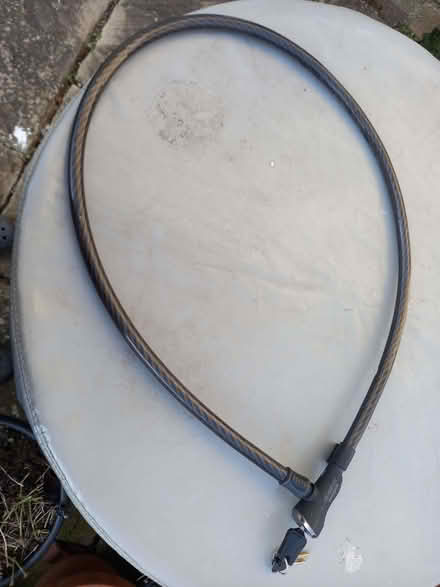 Photo of free Large bike/ motorbike lock with key (Craig-y-don LL30) #2