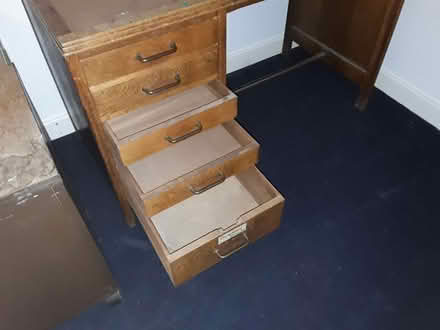 Photo of free Small 5-drawer home office desk (Upton CH2) #3