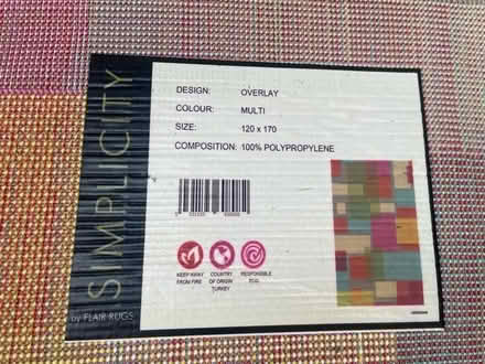 Photo of free Multicoloured rug (Florence Park OX4) #2