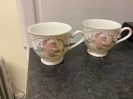 Photo of free Two China Floral teacups (The Inch EH16) #1
