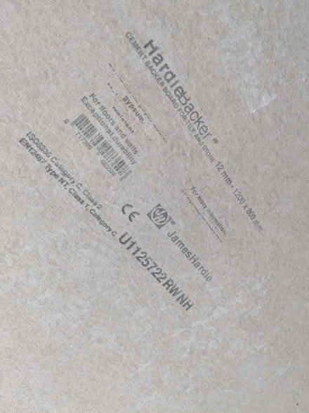 Photo of free Hardiebacker cement backer board 12mm - 1200 x 800mm (Burnham SL1) #2
