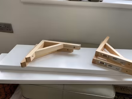 Photo of free 2 shelves (Matlock DE4) #1