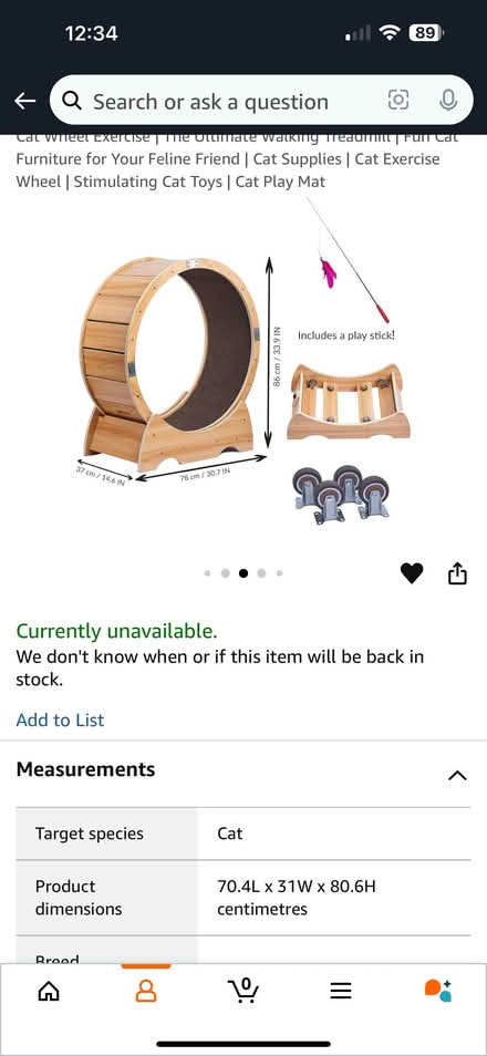 Photo of free Cat exercise wheel (Stretton Sugwas HR4) #2