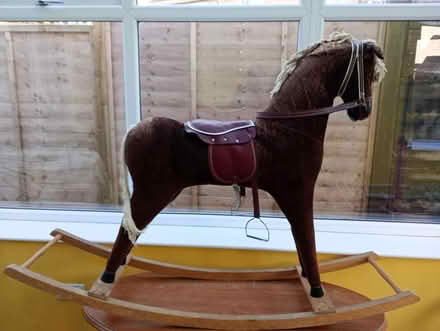 Photo of free Big rocking horse (OX4 Greater leys) #3