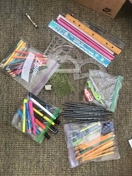 Photo of free random school supplies (rogers park) #1